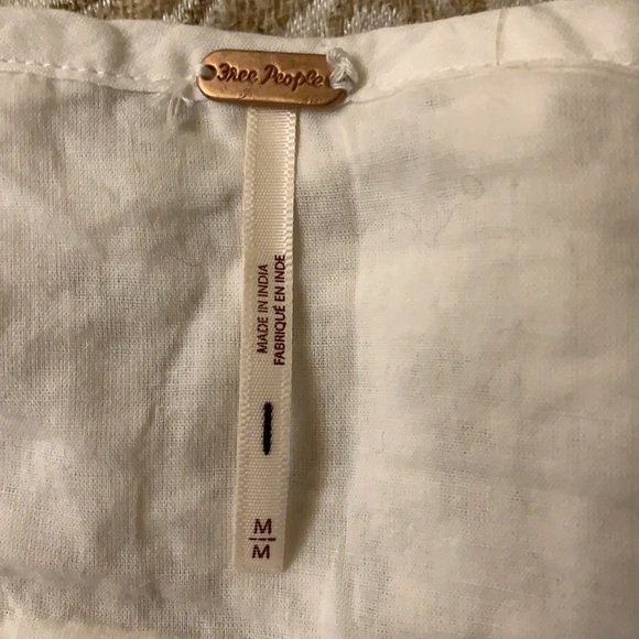 NWT “Free People” cream lace maxi skirt. - Picture 5 of 6